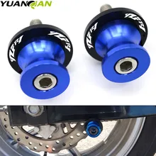 For Yamaha R1 YZFR1 YZF-R1 Motorcycle New 6mm CNC Swingarm Slider Spools stand screws Fit For Yamaha R1 YZFR1 YZF-R1 yamaha ws 865a 800 series tom stand for yess