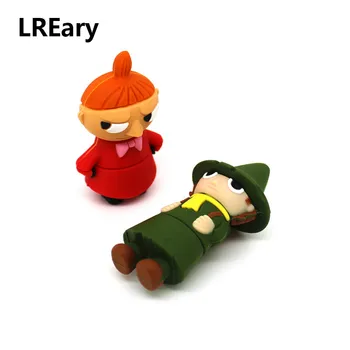 

Cute Little My Moomin Valley USB 2.0 Flash Drive muumi Pen drive 4GB 8GB 16GB 32GB 64GB USB memory stick u disk Pendrive