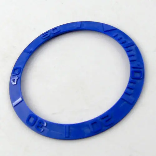 38mm black blue white green New Titanium / ceramic bezel insert for 40mm submariner men's watch