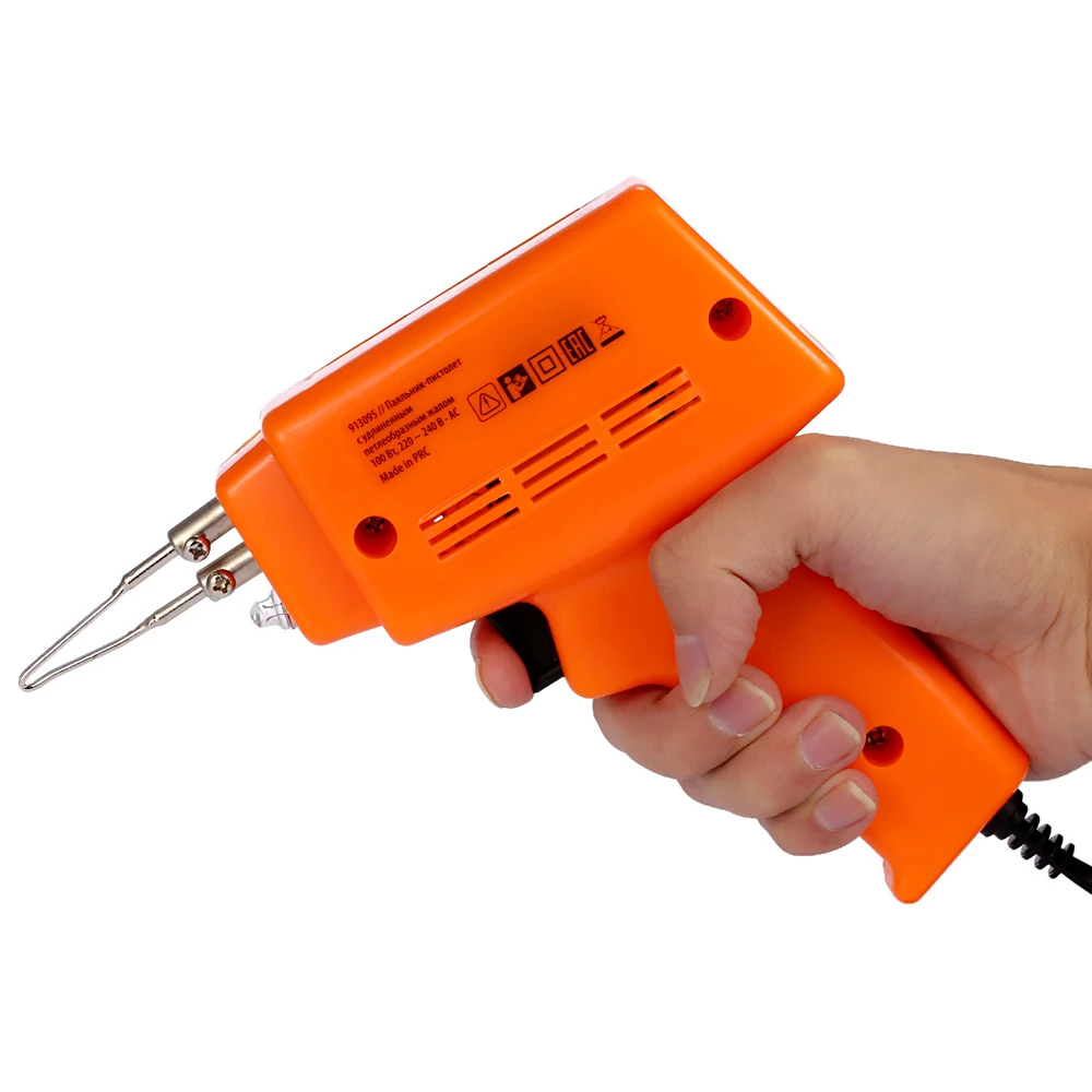 

Household Electric Soldering Iron Lighting Solder Gun Set Welding tools Rapid Heating with Solder Tip Paste Wire 220-240V 100W
