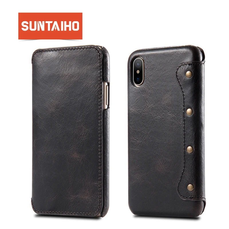 Suntaiho Wallet Leather Case For iphone X Case Luxury Coque Cover For iphone 7 8 plus Case With Card Pocket Phone Bag cover Suntaiho Wallet Leather Case For iphone X Case Luxury Coque Cover For iphone 7 8 plus Case With Card Pocket Phone Bag cover