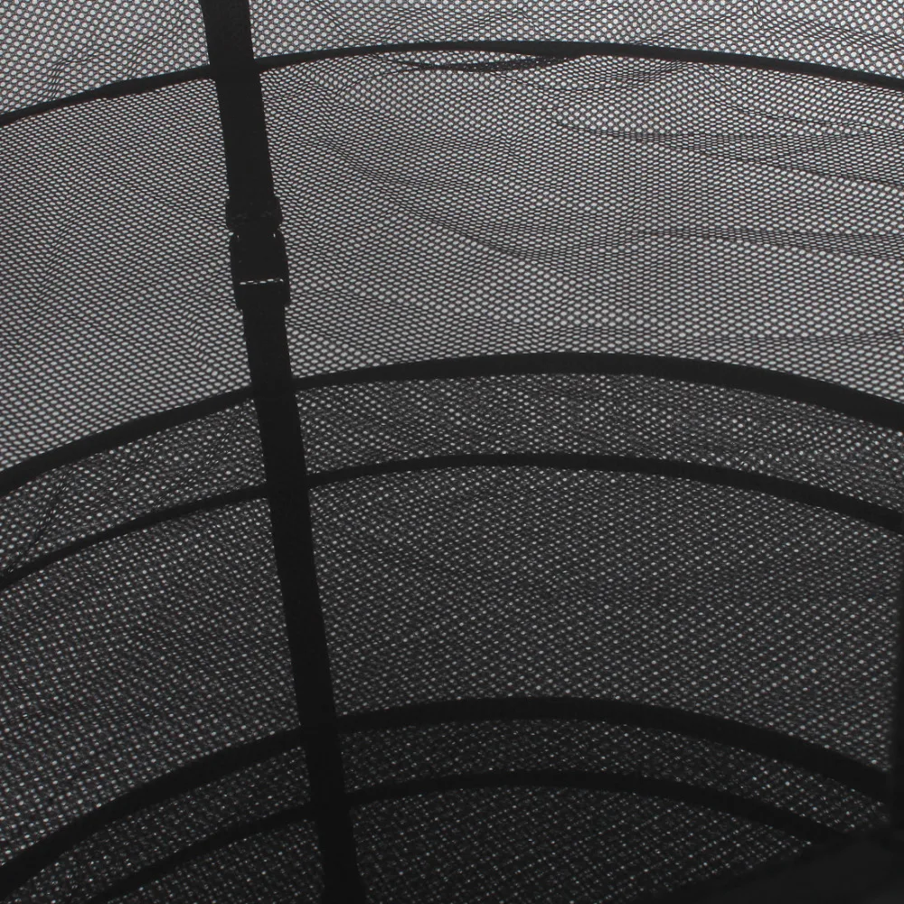 Growsun 2ft 8 Layer Black Mesh Hanging Herb Drying Rack Dry Net