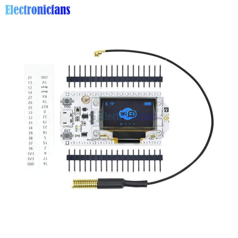 SX1278 LoRa ESP32 0,96 дюймовый синий oled-дисплей Bluetooth wifi Lora комплект 32 модуль Интернет-разработка 433 МГц 470 МГц для Arduino