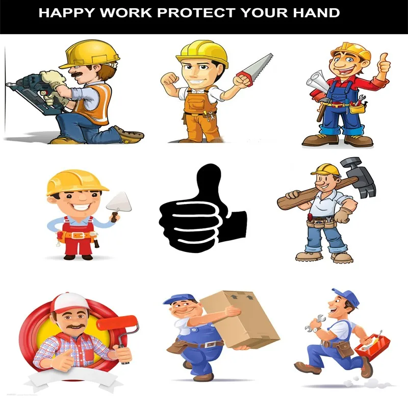 HAPPY WORK PROTECT YOUR HAND-1