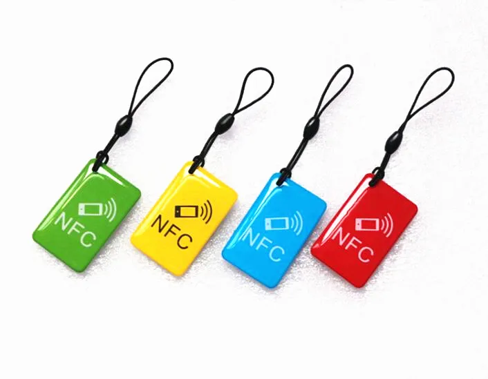 

(4 pcs/lot) NFC Tags NDEF Ntag213 (ntag203) 13.56MHz RFID Smart Card Key Token Label for ALL NFC android Phone