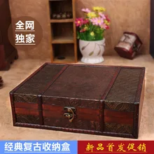 Taobao горячей эксклюзивный творческий ящик для хранения деревянных антикварные книги, Старинные деревянные коробки могут быть настроены