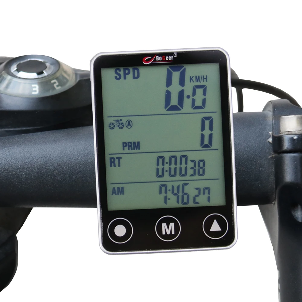 New Arrival Waterproof LCD Digital Touch Screen Bicycle Computer