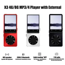 X3 Bluetooth плеер Bluetooth портативный музыкальный плеер с громким динамиком поддержка fm-радио запись будильник