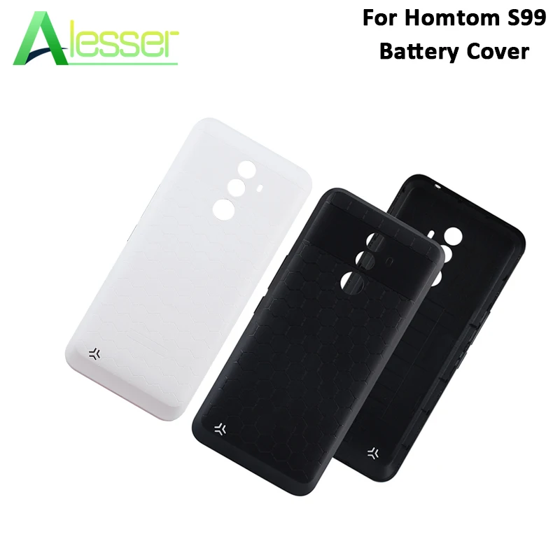 

Alesser For Homtom S99 Battery Cover With Radiating Film Replacement Ultra Slim Battery Case For Homtom S99 Phone Bateria Cover