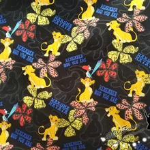 148*50 см лев Король хлопок ткань детская одежда/Diy ручной работы ремесло Домашний кошелек из ткани одеяло