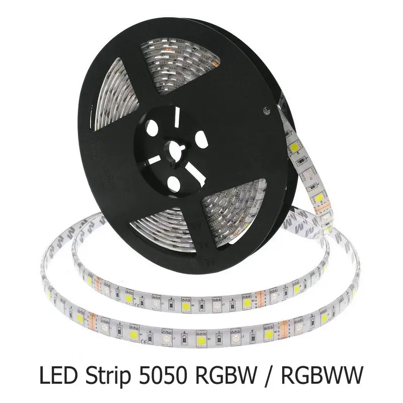 Светодиодные ленты 5050 RGBW Водонепроницаемый IP67/IP65/IP20 DC12V гибкие светодио дный