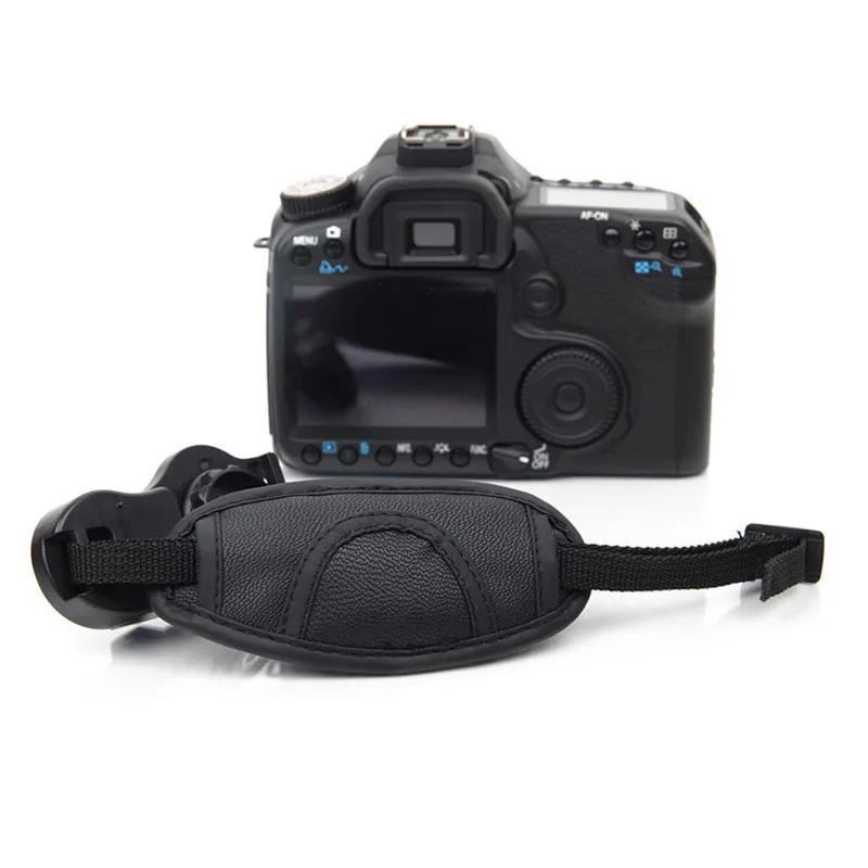 Ремешок из ПУ кожи для камеры Sony Olympus Nikon Canon EOS D7000 D5100 650D 550D|hand strap grip|camera hand gripfor canon |