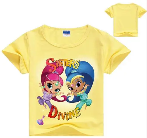 

New Style! Children Clothing Girl T-shirt Top Cotton Shirts Kids Clothes Girls Tops