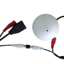 CCTV мини гольф Купол Стиль Аудио Микрофон для cctv ip камеры