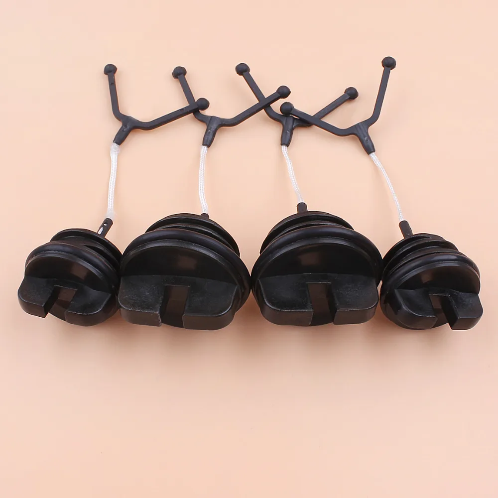 

4Pcs/lot Gas Fuel Oil Cap Fit HUSQVARNA 50 51 55 Rancher Chainsaw Spares Parts