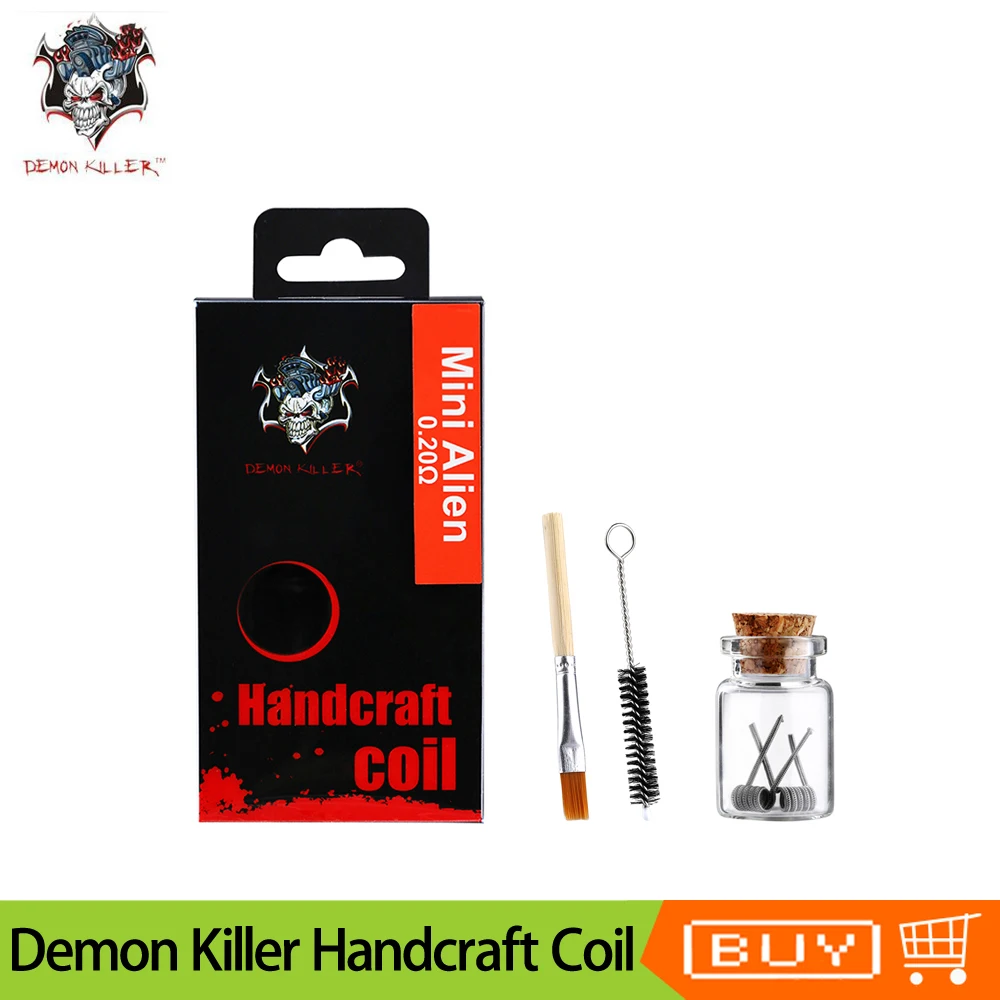 Оригинал 2 шт. катушка для самостоятельного изготовления Demon Killer Ni80 в