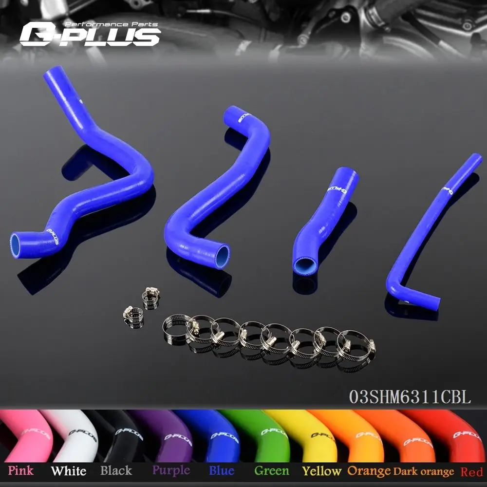 Gplus Turbing Silicone Radiator Coolant Hoses Kit For SUZUKI GSX R1000