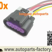 Longyue 10 шт. LS3 LS7 L99 5 проводов Универсальный МАФ Сенсор разъем проводки косичка Универсальный массового расхода воздуха 30 см провода