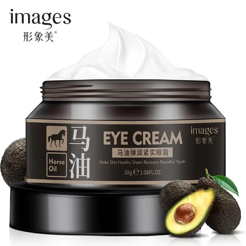 

images Horse Oil Eye Cream 30g Anti-Puffiness Dark Circle Remover Anti-Aging Eye Wrinkle Cream Repair Firming Skin Care