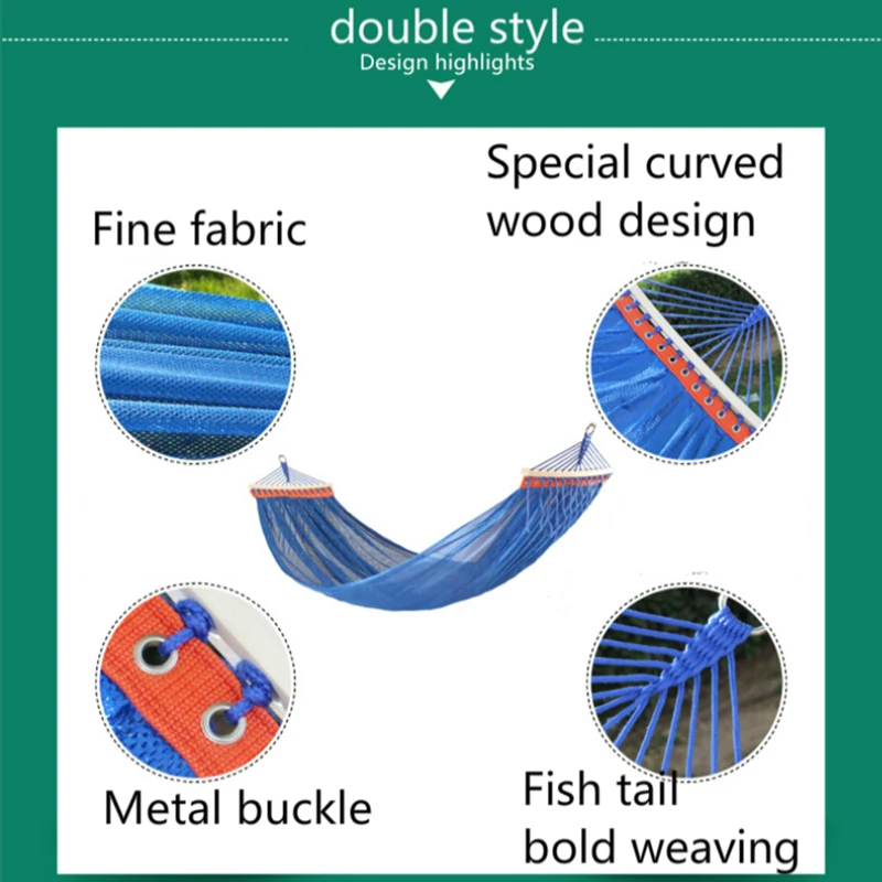Outdoor hammock Adult/Children Double Nylon Net hamaca colgante Safty and Ultralight hamac hangmat Outdoor Furniture Outdoor hammock Adult/Children Double Nylon Net hamaca colgante Safty and Ultralight hamac hangmat Outdoor Furniture