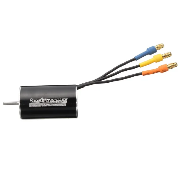 Racerstar 2440 мотор бесщеточный водонепроницаемый сенсорный 6080/4600/4000KV 1/18 1/16