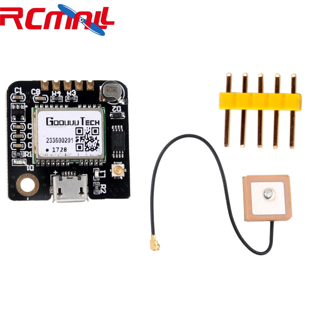 RCmall GPS модуль совместимый STM32 для Arduino навигация Спутниковое позиционирование 51