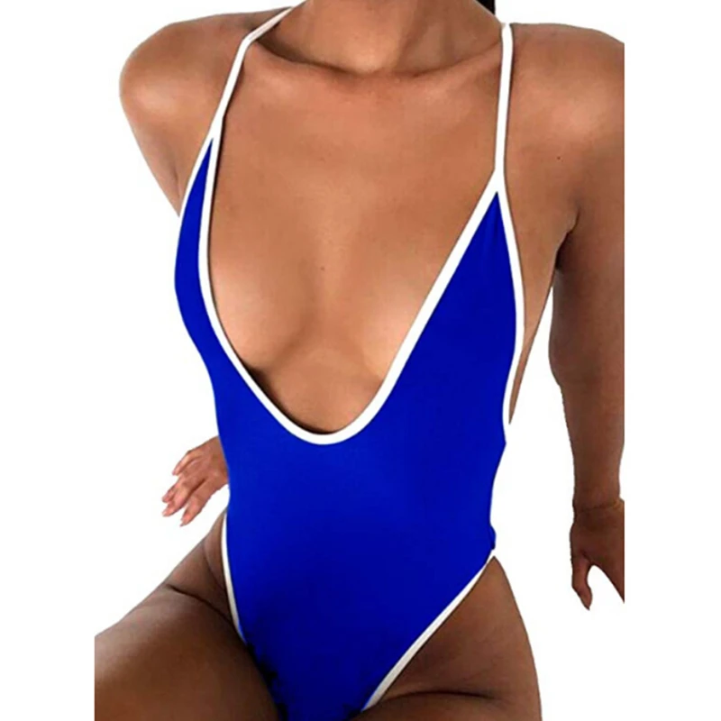 Сексуальные купальники женские цельные купальники сплошной цвет женские купальники купальный костюм Бразильское бикини монокини Biquini
