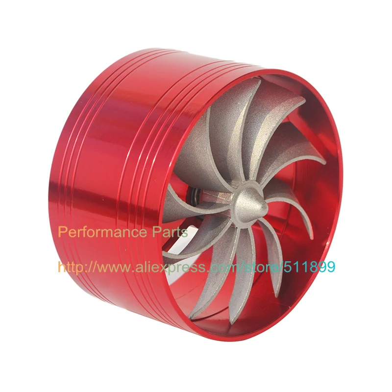 

Universal Super Spiral Turbo Ventilator Supercharger Car Air Intake Fan