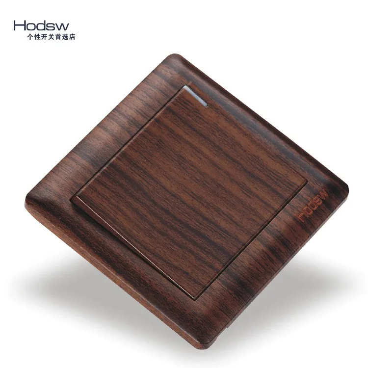 1 intermediate  2 Way   wall switch socket pane push button light wall switch Retro Wall Switch  (1)