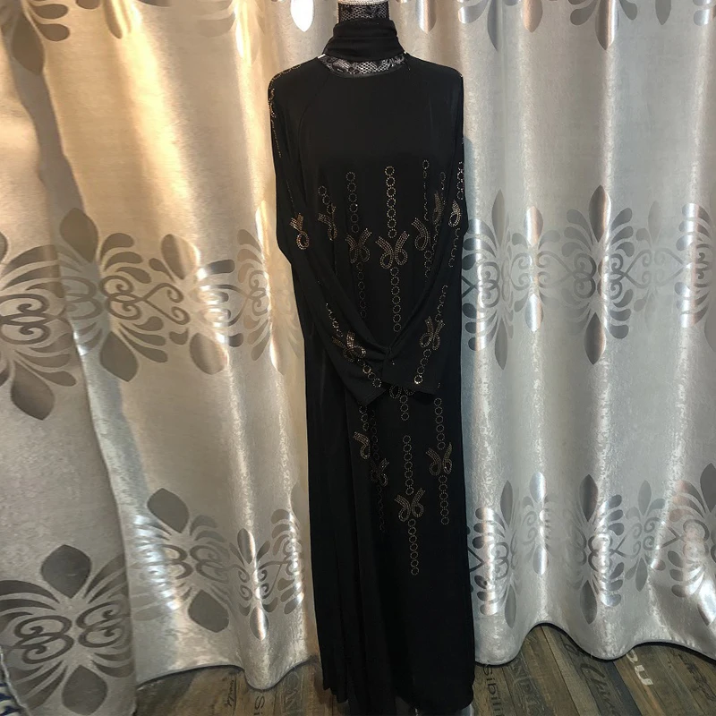 

Abaya Kimono Dubai Muslim Dress with Hijab Caftan Burka Kaftan Abayas for Women Ramadan Ropa Mujer Oman Turkish Islamic Clothing