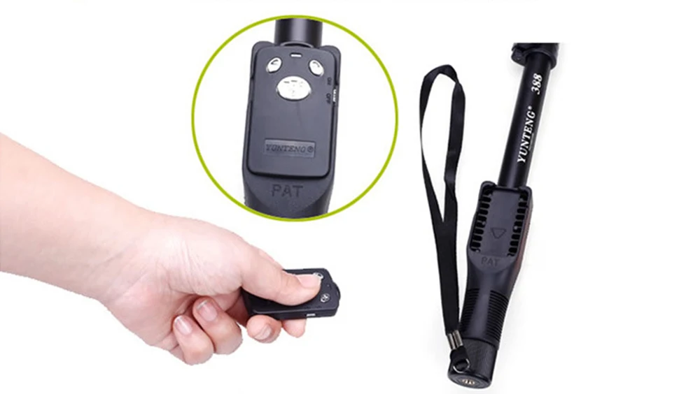 Portátil Handheld Bluetooth Selfie Vara Monopé para