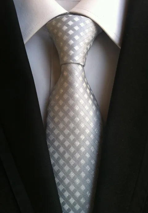 Мужской галстук комплект модные галстуки Платок для мужчин точка сетки, бизнес-полиэстер шелковый галстук платок плед T047
