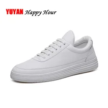 Мужские кроссовки из мягкой кожи; повседневная обувь на плоской подошве; модные брендовые кроссовки; мужские белые туфли; Цвет Черный; KA015