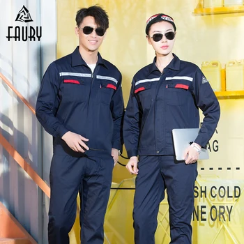 

Reflective Safety Workshop Uniform Clothing Summer Set Repairman Auto Repair Coveralls Ropa De Trabajo Para Hombre Wholesale