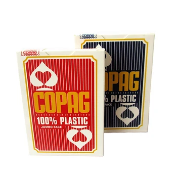 

Copag Plastic Playing Cards 88*63mm Jumbo Face Belgium Poker Cards Casino Accessory
