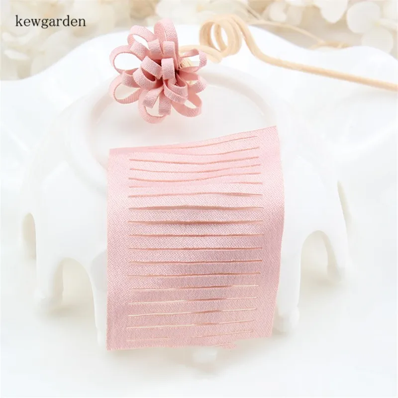 Kewgarden шифоновый бантик для волос ручной работы материал маленьких девочек