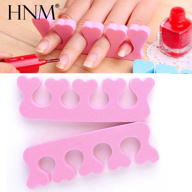 HNM 2pcs/Kit Nail Art Manicure Pedicure Nail Gel Tools Soft Foam Sponge