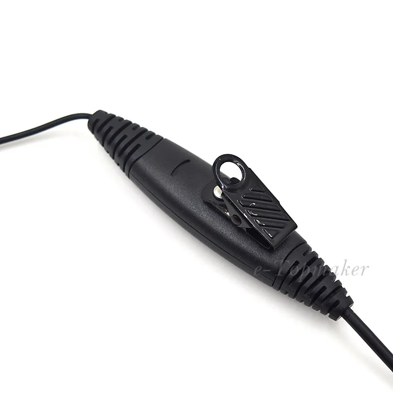 XQF 2 Pin PTT EarHook гарнитура с микрофоном для Motorola Portable Radio GP300 CLS1410 CLS1450 DTR550 Mag One A6 A8