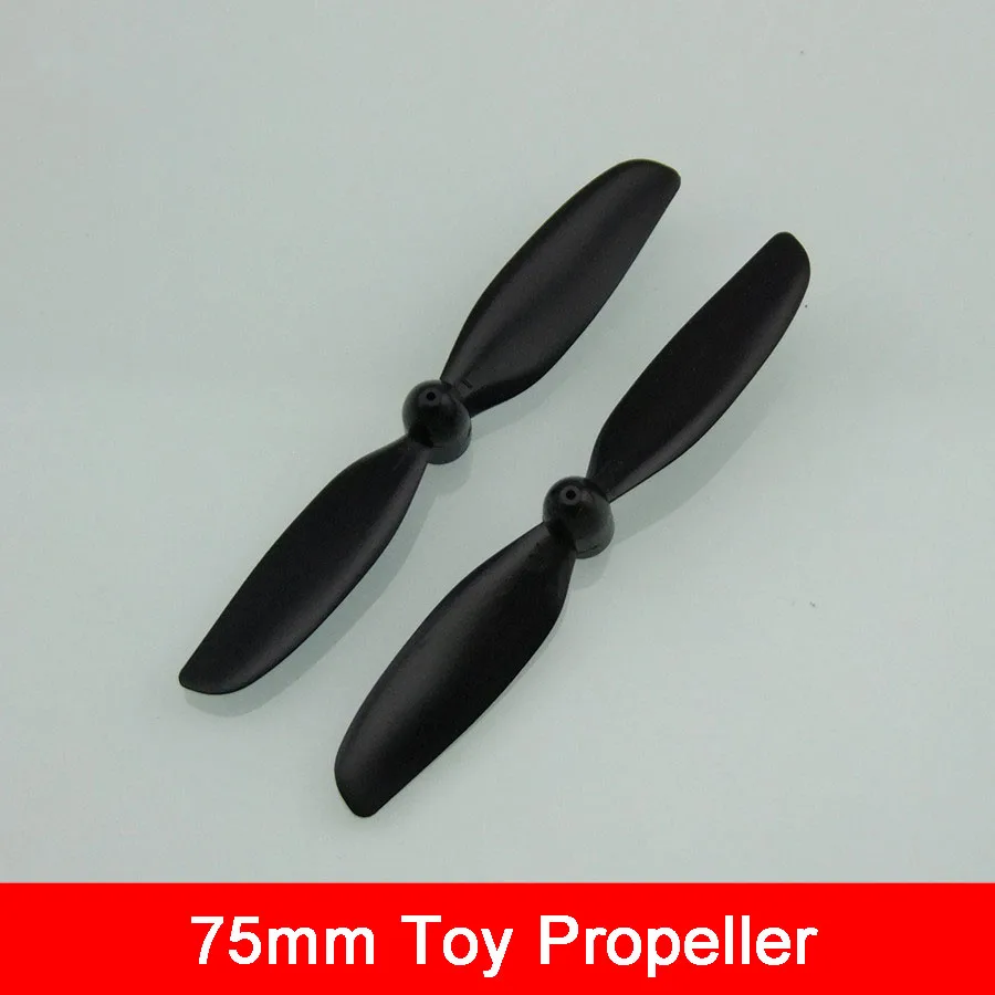 Jun Yu Liang DIY 75mm Technical Creative Airplane Propeller for 1mm Shaft Coreless Motor 716 N30