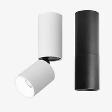 Прожектор светодиода CREE выставочный зал Скандинавская гостиная потолок можно регулировать под разными углами прожектора