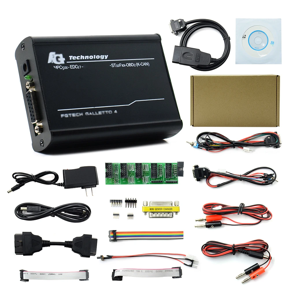 FGTech V54 Galletto 4 0475 полный чип Поддержка BDM Fg Tech авто ECU тюнинг 2020|Считыватели кодов и