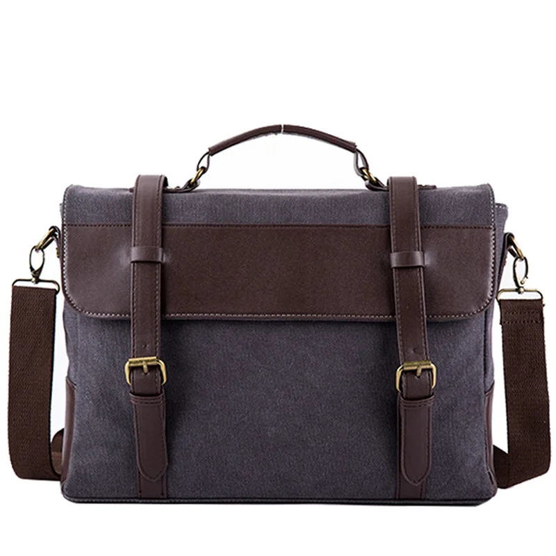 Мужской портфель, холщовая кожаная сумка-мессенджер для мужчин, сумка через плечо известного бренда, мужская повседневная сумка для ноутбука, сумка-тоут, новинка XA243ZC