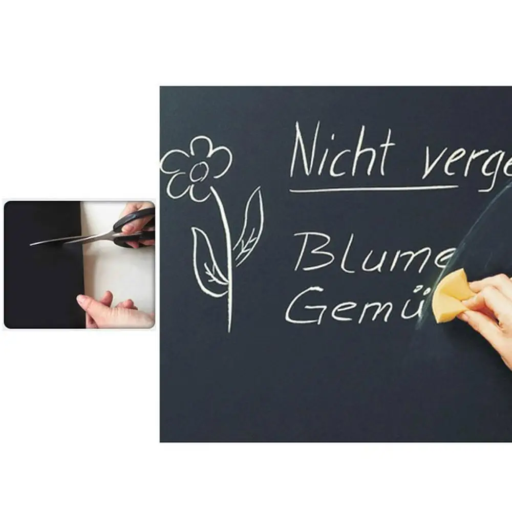 Наклейки на стену 60x200 см|blackboard sticker|sticker woodstickers elephant |