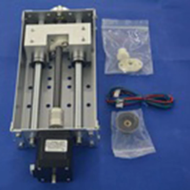 

CNC Sliding Table Manual Sliding SFU1605 Effective Stroke 200mm Cross Slide Linear Guides CNC Machine tool parts