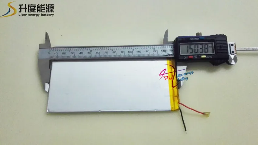 Хорошее качество 3,7 в 6000 мАч(настоящий 5200 мАч) литий-ионный аккумулятор для CHUWI V88, V971, Pipo M9 планшетный ПК, 3,2*82*150 мм
