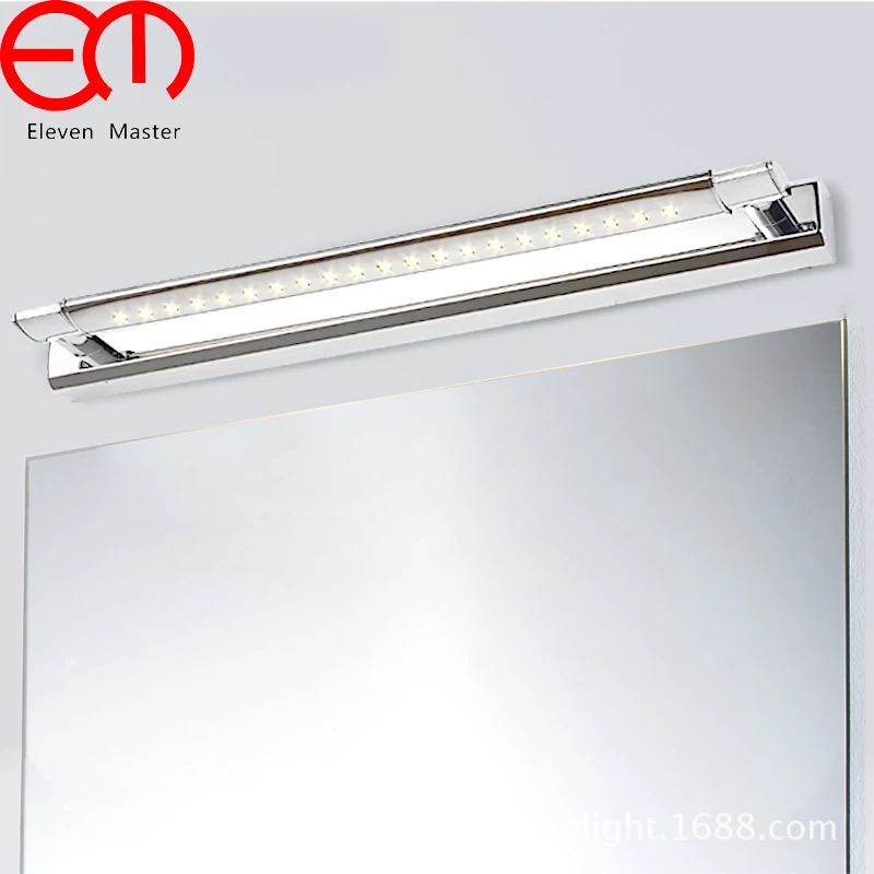 

Stainless steel mirror lamp with plug bathroom Rotatable wall light LED mirror light mirror surface wall lamp KML0004