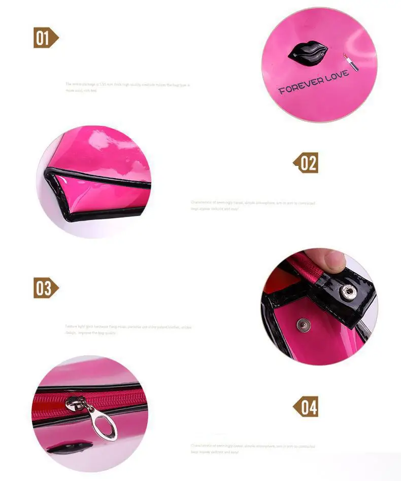 Корейская версия прилива раздел косметичка большой вместительности Сумка Количество блестящее зеркало кожаная сумка дорожная женская косметика для хранения