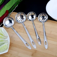 Нержавеющая сталь дуршлаг ложка длинная ручка фильтр скиммер каша ложка для Пособия по кулинарии Инструменты Столовая посуда Кухня Интимные аксессуары