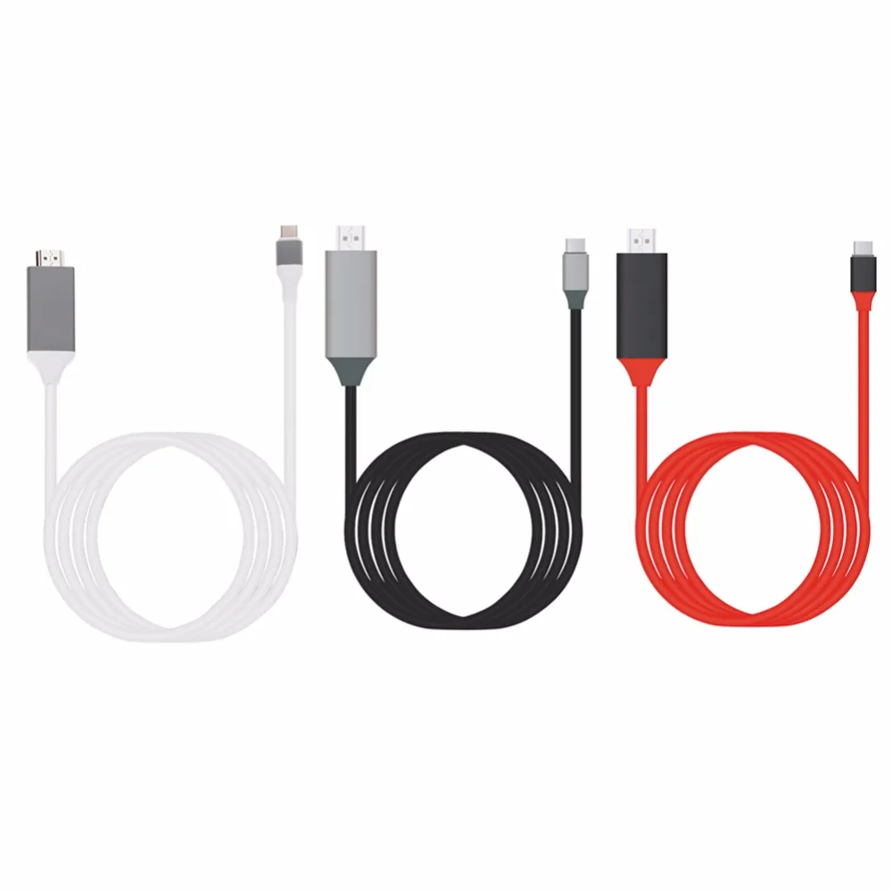 Высокоскоростной кабель типа C HDMI USB 3 1 штекер 4K для Macbook Samsung S10 M30 A70 A50 шнур адаптер