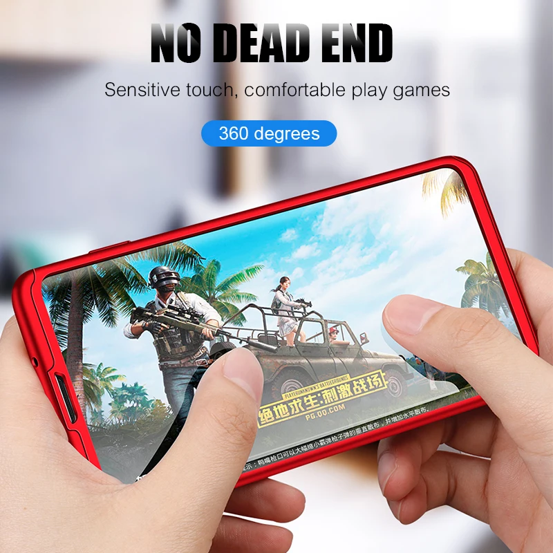ZNP 360 Full Cover Phone Case For Samsung Galaxy S8 S9 S10 Plus S10E Hard PC Protective Cases For Samsung Note 8 9 S7 Edge Case
